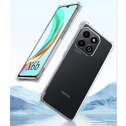 Deksel til Honor X6b, Techsuit, Støtsikker Klar, Transparent