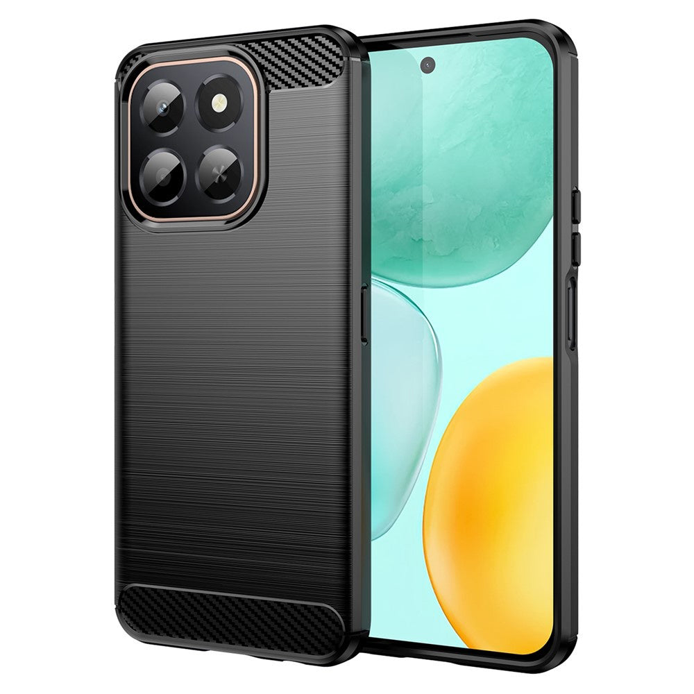 Deksel til Honor X6c, Techsuit, Karbon, Svart