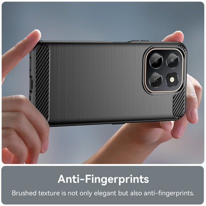 Deksel til Honor X6c, Techsuit, Karbon, Svart