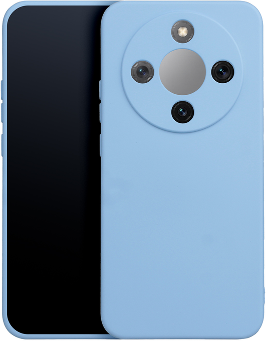 Deksel for Honor X70 / X9d / Magic8 Lite, OEM, silikon, blå