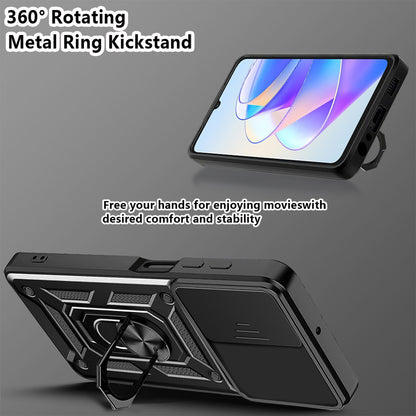 Deksel til Honor X7a, Techsuit, CamShield, Svart