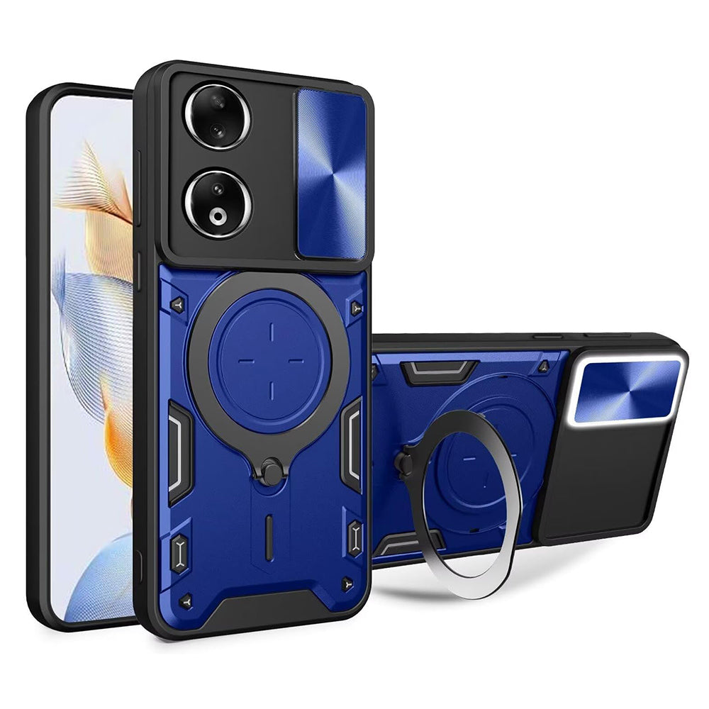 Deksel for Honor X7b 5G / 90 Smart / X7b 4G, Techsuit, CamGuard Pro, Blå
