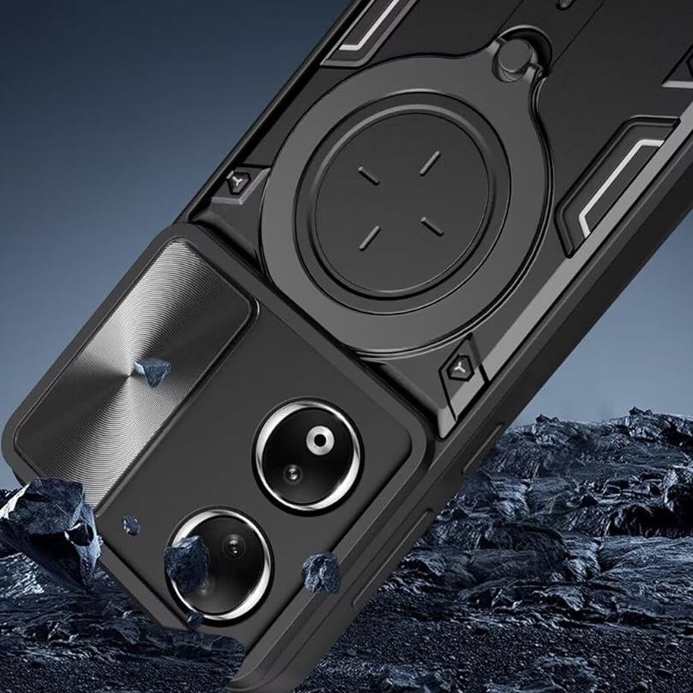 Deksel for Honor X7b 5G / 90 Smart / X7b 4G, Techsuit, CamGuard Pro, Blå