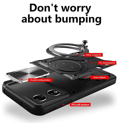 Deksel for Honor X7b 5G / 90 Smart / X7b 4G, Techsuit, CamGuard Pro, Svart