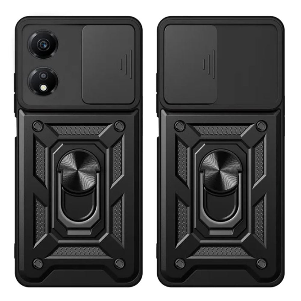 Deksel for Honor X7b 5G / 90 Smart / X7b 4G, Techsuit, CamShield, Svart