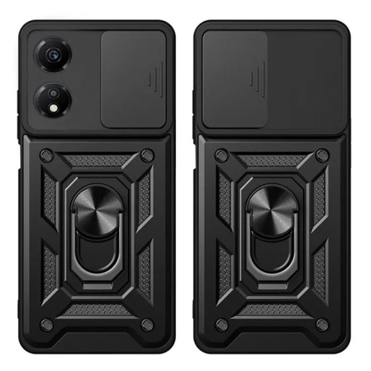Deksel for Honor X7b 5G / 90 Smart / X7b 4G, Techsuit, CamShield, Svart