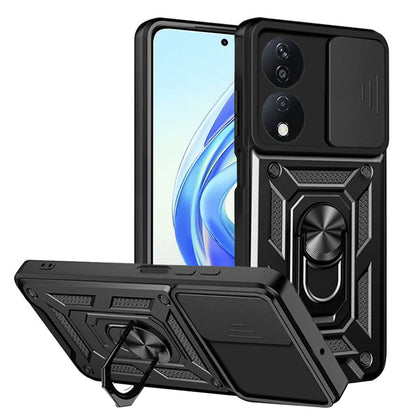 Deksel for Honor X7b 5G / 90 Smart / X7b 4G, Techsuit, CamShield, Svart