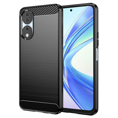 Deksel til Honor X7b 5G / 90 Smart / X7b 4G, Techsuit, Karbon, Svart