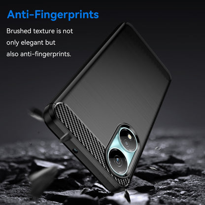 Deksel til Honor X7b 5G / 90 Smart / X7b 4G, Techsuit, Karbon, Svart