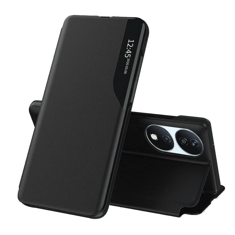 Deksel for Honor X7b 5G / 90 Smart / X7b 4G, Techsuit, eFold, Svart