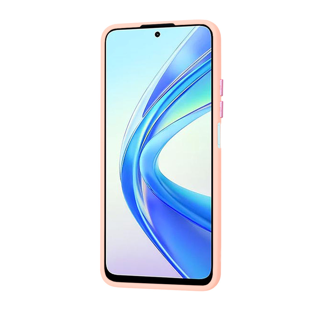 Deksel til Honor X7b 5G / 90 Smart / X7b 4G, Techsuit, HaloFrost, Rosa