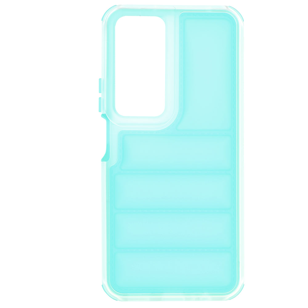 Deksel til Honor X7b 5G / 90 Smart / X7b 4G, Techsuit, Wave Shield, Turkis