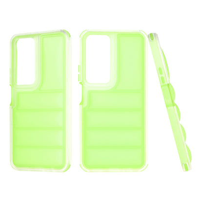 Deksel for Honor X7b 5G / 90 Smart / X7b 4G, Techsuit, Wave Shield, Grønn