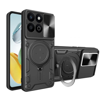 Deksel til Honor X7c / 200 Smart, Techsuit, CamGuard Pro, Svart