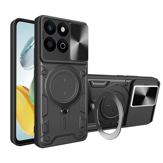 Deksel til Honor X7c / 200 Smart, Techsuit, CamGuard Pro, Svart
