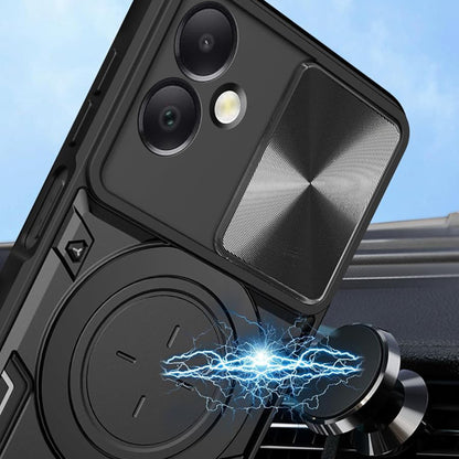 Deksel til Honor X7c / 200 Smart, Techsuit, CamGuard Pro, Svart