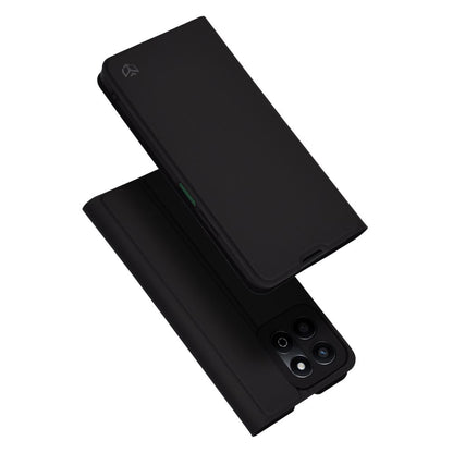 Deksel for Honor X7c / 200 Smart, Techsuit, Magskin Book, Svart