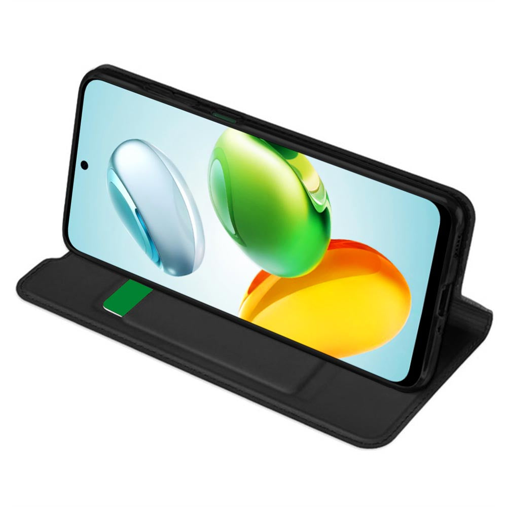 Deksel for Honor X7c / 200 Smart, Techsuit, Magskin Book, Svart