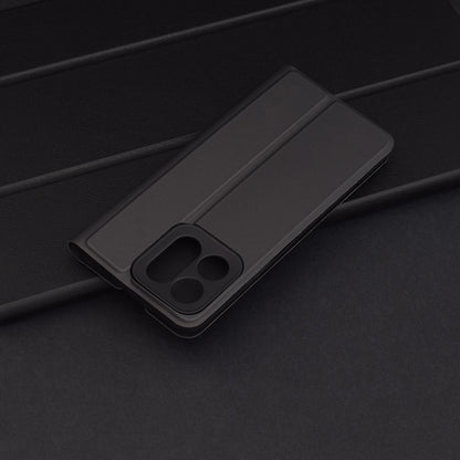 Deksel for Honor X7c / 200 Smart, Techsuit, Magskin Book, Svart
