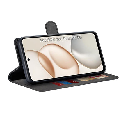 Deksel for Honor 400 Smart 4G / X7d 4G, Techsuit, Diary Book, Svart