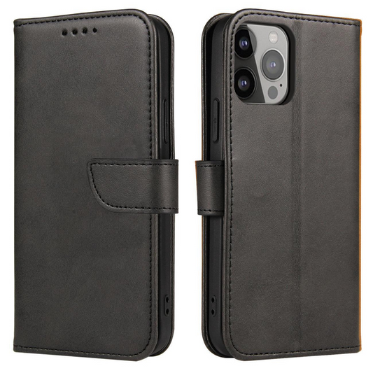 Deksel for Honor X8a, OEM, Marva Wallet, Svart