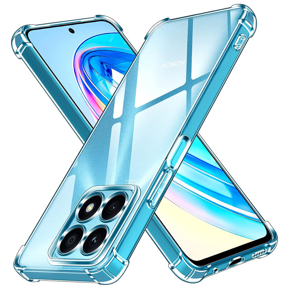 Deksel til Honor X8a, Techsuit, Støtsikker Klar, Transparent