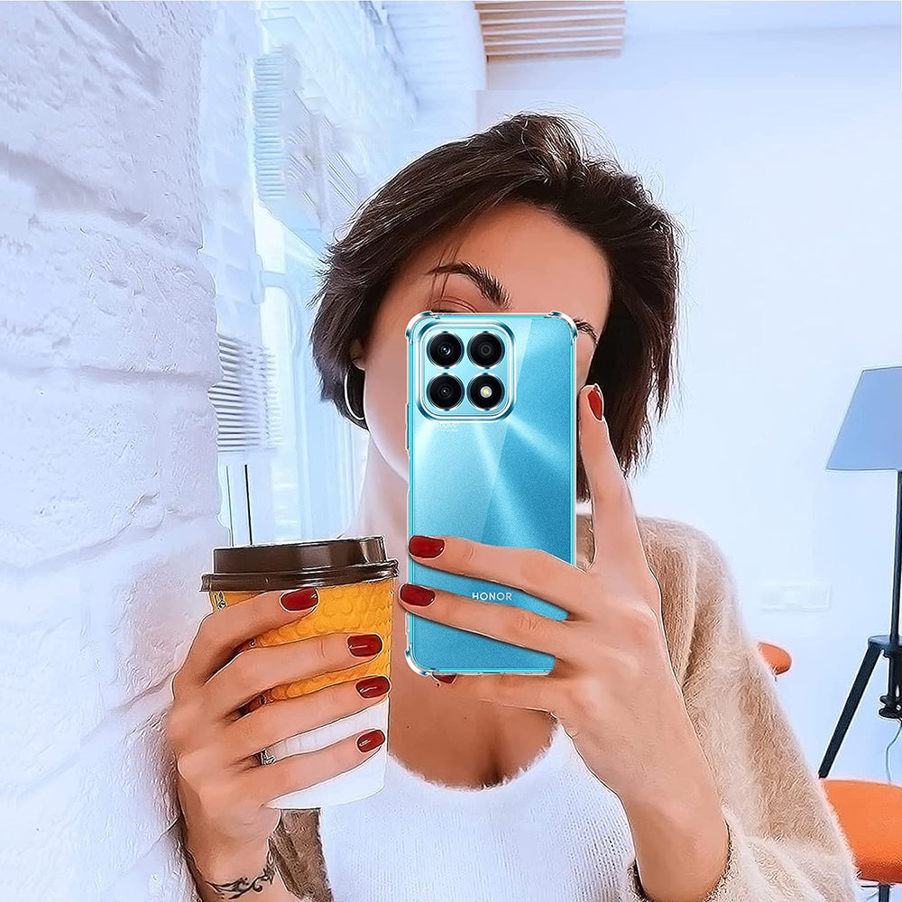 Deksel til Honor X8a, Techsuit, Støtsikker Klar, Transparent