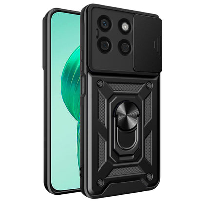 Deksel til Honor X8b, Techsuit, CamShield, Svart