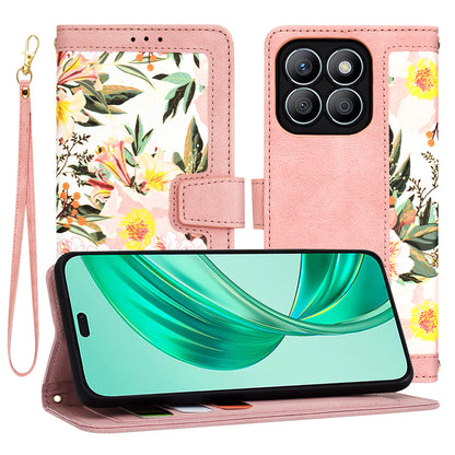 Deksel til Honor X8b, Techsuit, FlipCraft, Rosa