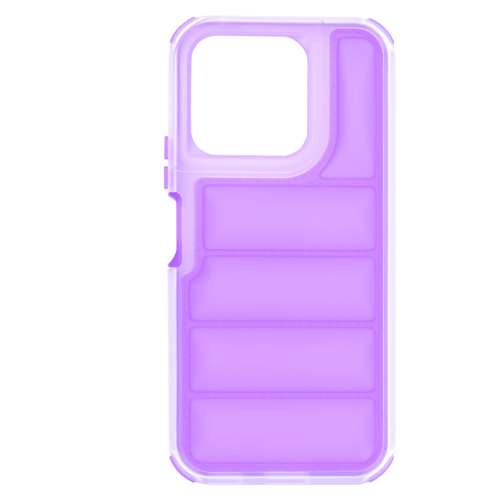 Deksel til Honor X8b, Techsuit, Wave Shield, Lilla