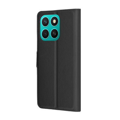 Deksel for Honor X8c, Techsuit, Leather Folio, Svart