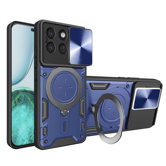 Deksel til Honor X8c, Techsuit, CamGuard Pro, Blå