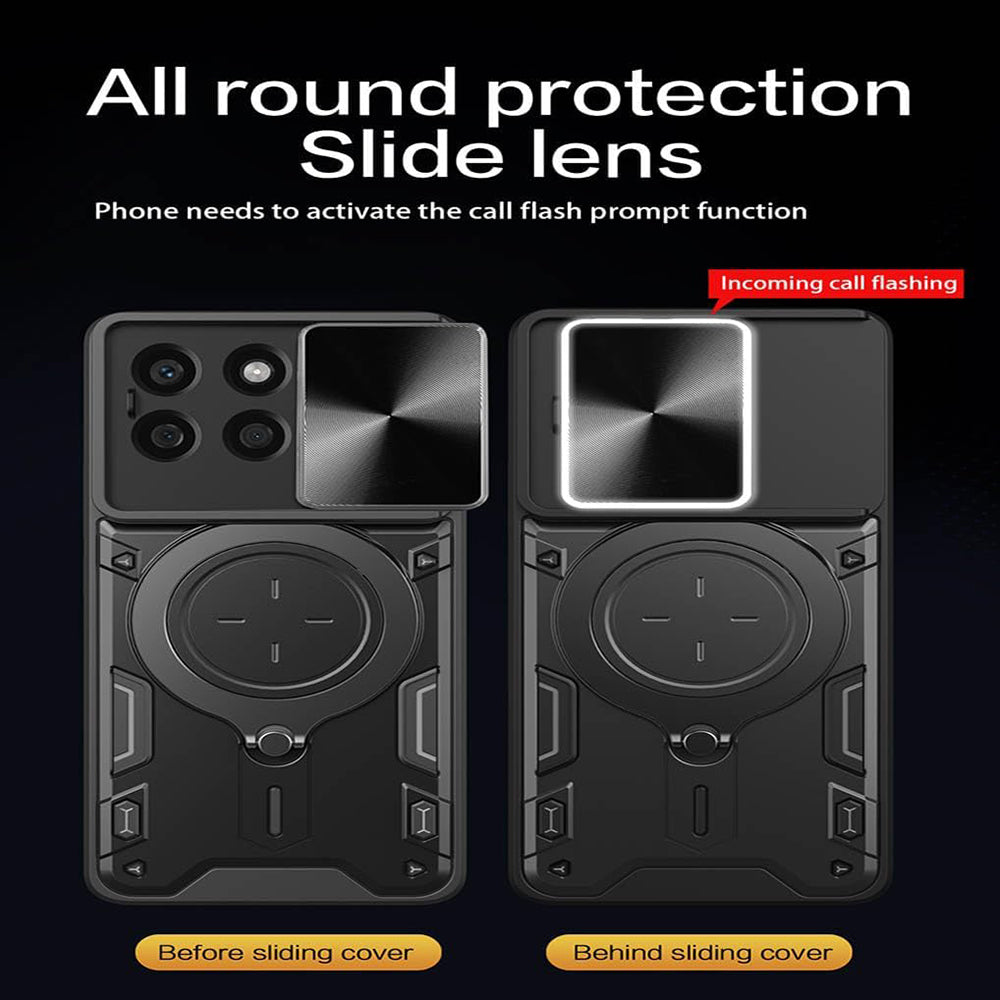 Deksel til Honor X8c, Techsuit, CamGuard Pro, Svart