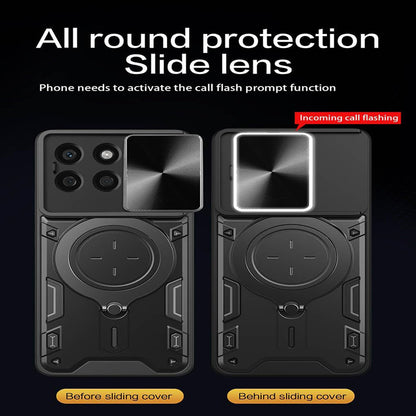 Deksel til Honor X8c, Techsuit, CamGuard Pro, Svart