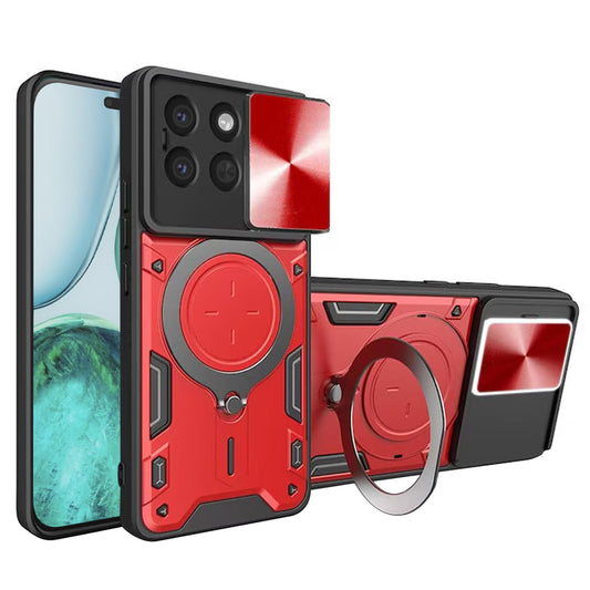Deksel til Honor X8c, Techsuit, CamGuard Pro, Rød