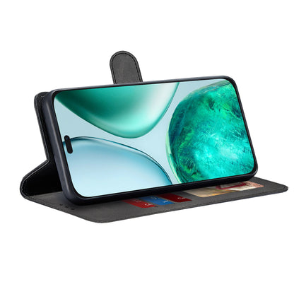 Deksel for Honor X8c, Techsuit, Diary Book, Svart