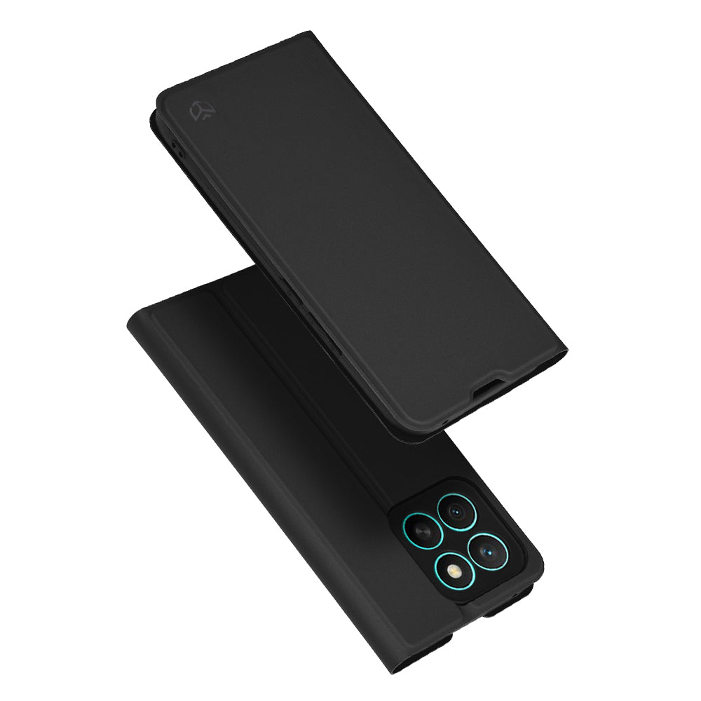 Deksel til Honor X8c, Techsuit, Magskin Book, Svart