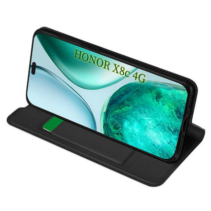 Deksel til Honor X8c, Techsuit, Magskin Book, Svart