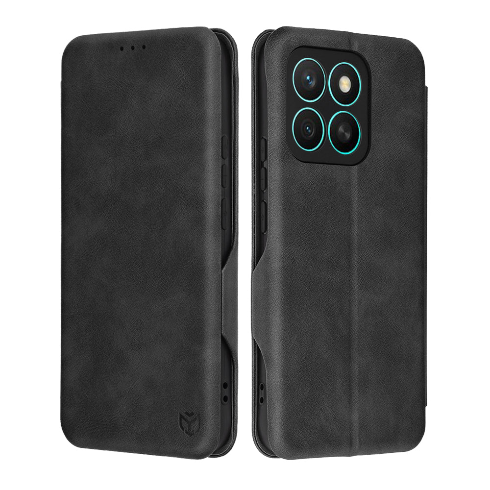 Deksel til Honor X8c, Techsuit, Safe Wallet Plus, Svart