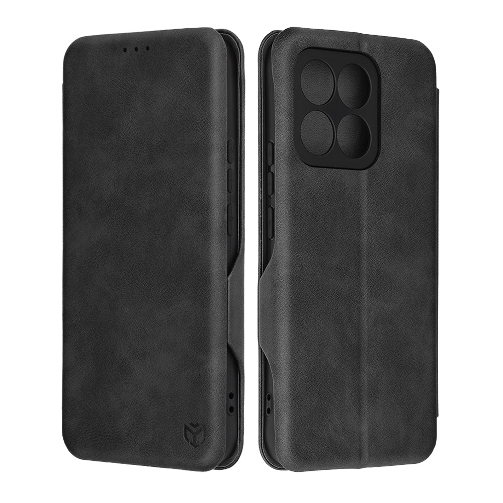 Deksel til Honor X8c, Techsuit, Safe Wallet Plus, Svart