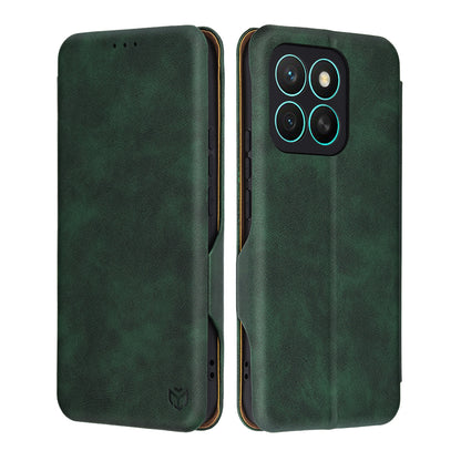Deksel til Honor X8c, Techsuit, Safe Wallet Plus, Grønn