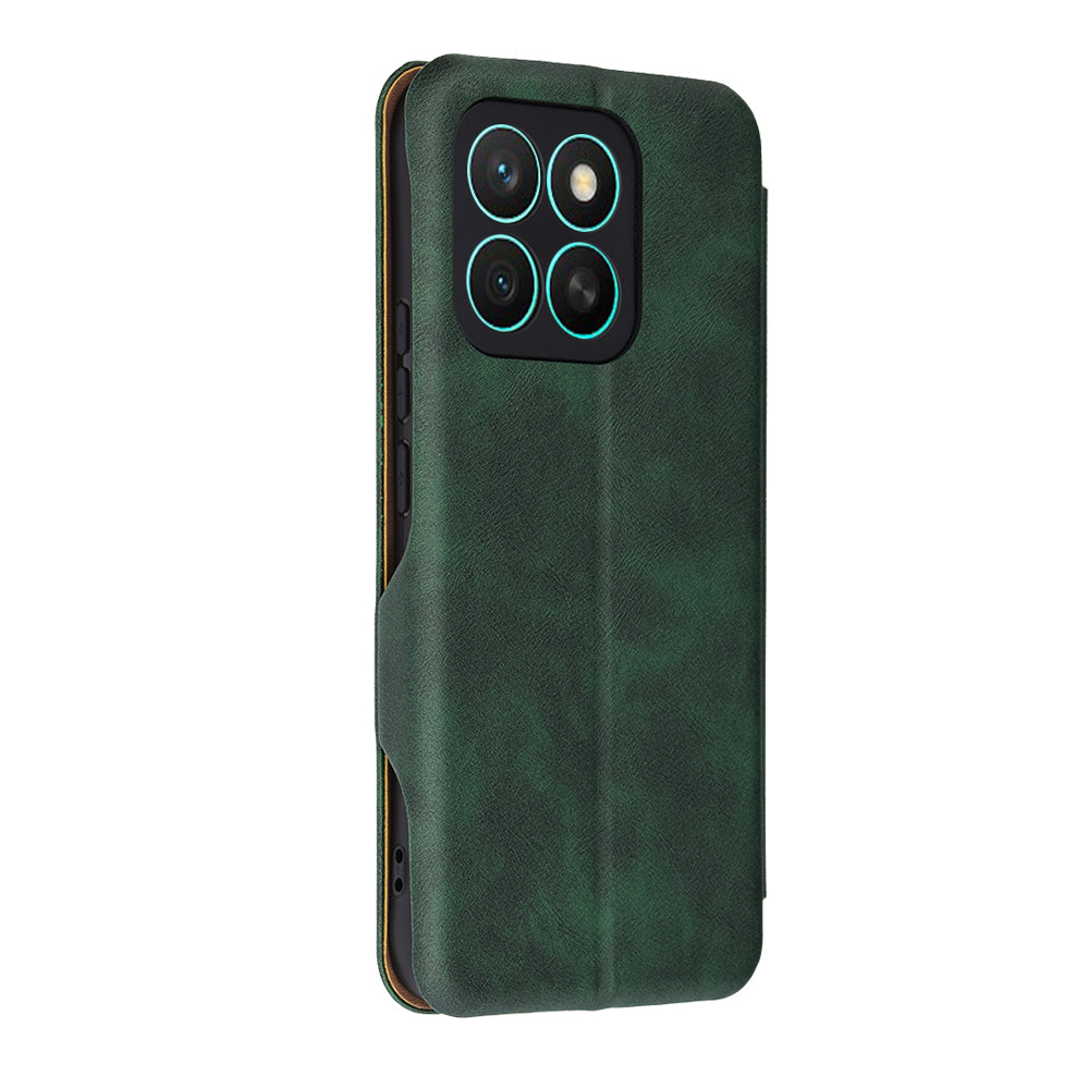 Deksel til Honor X8c, Techsuit, Safe Wallet Plus, Grønn