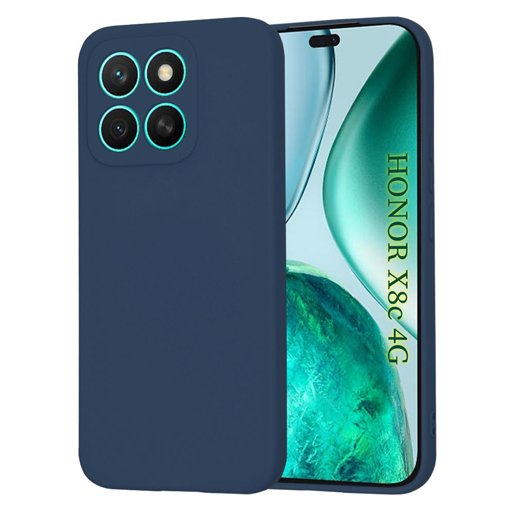 Deksel til Honor X8c, Techsuit, SoftFlex, Marineblå