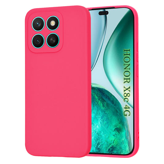 Deksel til Honor X8c, Techsuit, SoftFlex, Mørk Rosa
