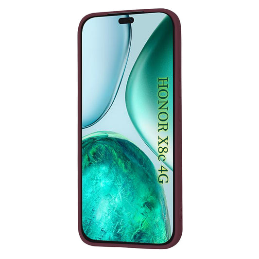 Deksel til Honor X8c, Techsuit, SoftFlex, Burgunder