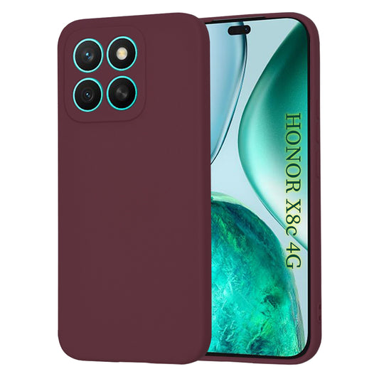 Deksel til Honor X8c, Techsuit, SoftFlex, Burgunder