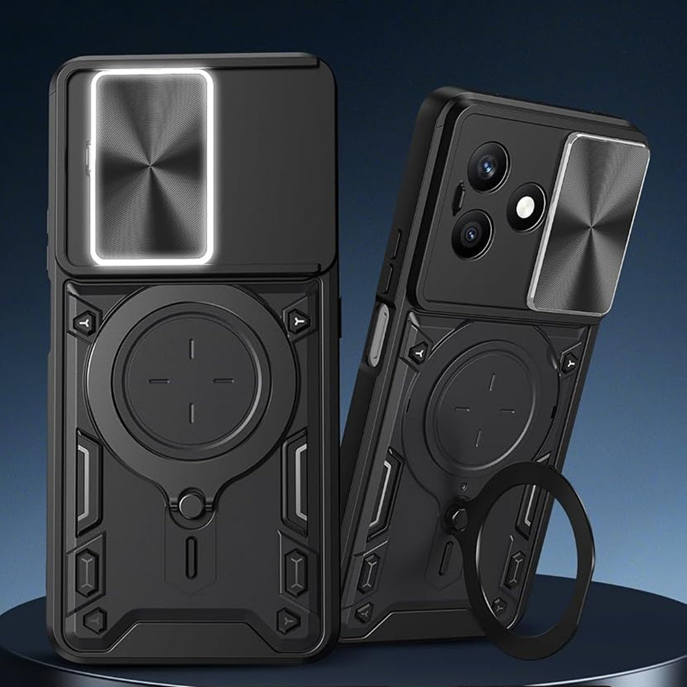 Deksel til Honor X8d, Techsuit, CamGuard Pro, Blå