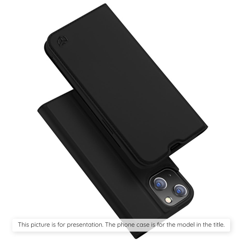 Deksel til Honor X8d, Techsuit, Magskin Book, Svart