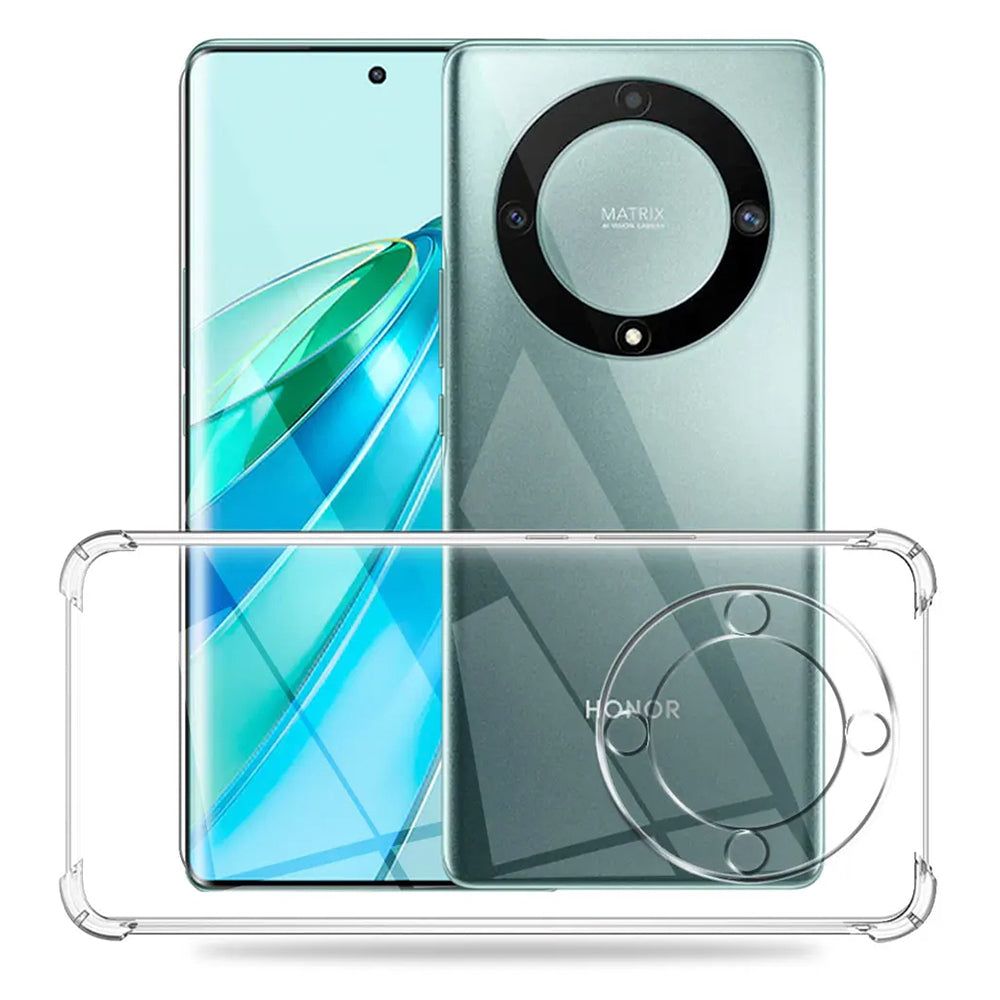 Deksel til Honor X9a, Techsuit, Støtsikker Klar, Transparent