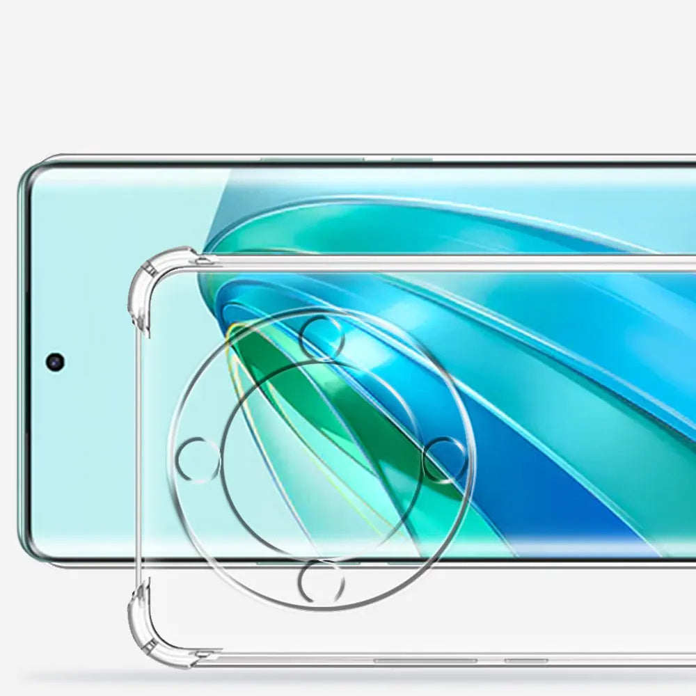 Deksel til Honor X9a, Techsuit, Støtsikker Klar, Transparent